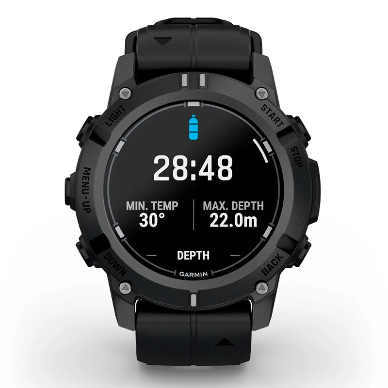 Смарт-часы Garmin Descent G2 Black with Black Silicone (010-02986-13)
