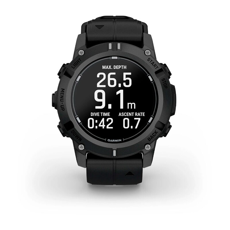 Смарт-часы Garmin Descent G2 Black with Black Silicone (010-02986-13)