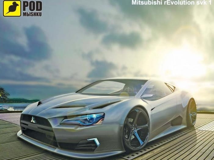Коврик для мыши Podmyshku Mitsubishi