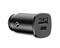 Фото - Автомобильное зарядное устройство Baseus Square Metal (2USB, 4.5A) 30W Black (CCALL-AS01) | click.ua