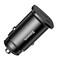 Фото - Автомобильное зарядное устройство Baseus Square Metal (2USB, 4.5A) 30W Black (CCALL-AS01) | click.ua