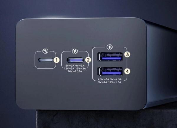 Универсальная мобильная батарея Romoss PEA40S Pro 40000mAh 65W Black (PEA40-382-2131H)