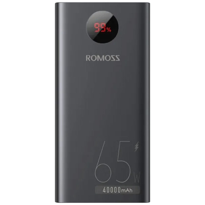 Универсальная мобильная батарея Romoss PEA40S Pro 40000mAh 65W Black (PEA40-382-2131H)