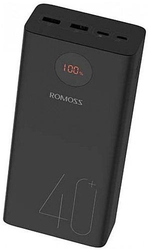 Универсальная мобильная батарея Romoss PEA40 40000mAh 22.5W Black (PEA40-152-2111H)