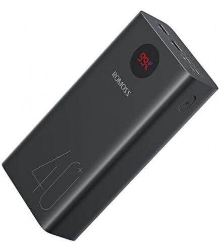 Универсальная мобильная батарея Romoss PEA40 40000mAh 22.5W Black (PEA40-152-2111H)