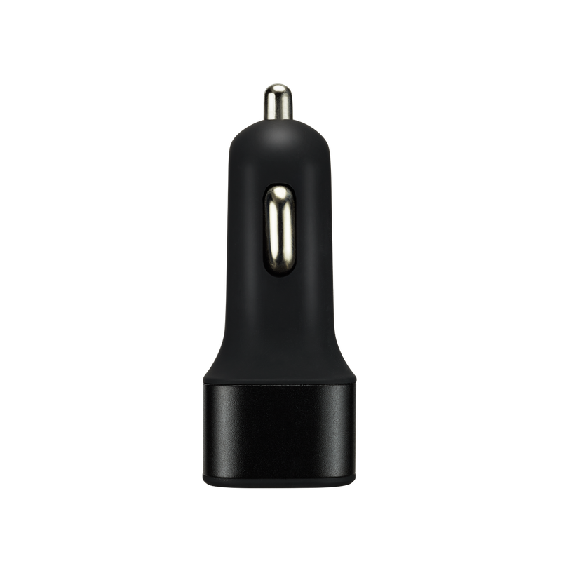 Автомобильний зарядний пристрій Canyon (3USB, 2.1A) Black (CNE-CCA07B)