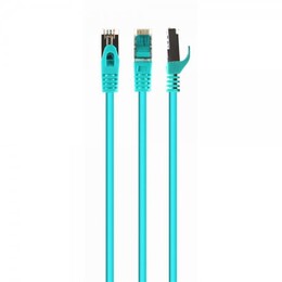 Патч-корд S/FTP Cablexpert (PP6A-LSZHCU-G-30M) cat.6a, литий, 50u "штекер із засувкою, 30м, зелений