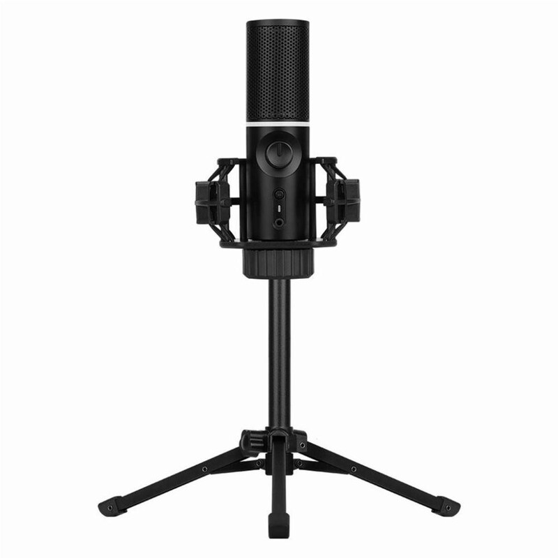 Мікрофон Streamplify MIC TRIPOD-48-RGB-TP Black (SPMC-MZ1C127.11)
