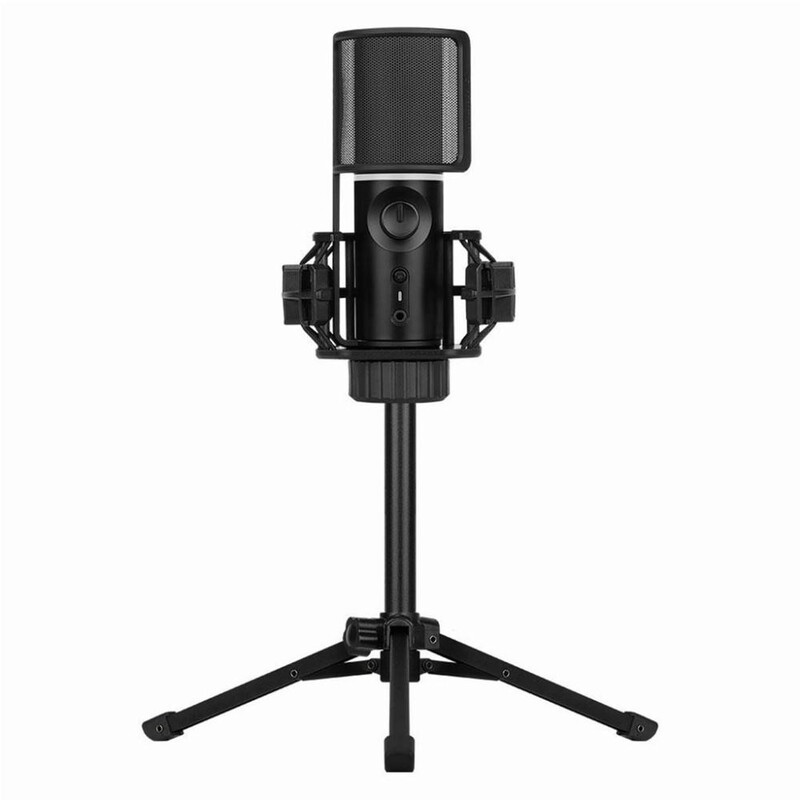 Мікрофон Streamplify MIC TRIPOD-48-RGB-TP Black (SPMC-MZ1C127.11)