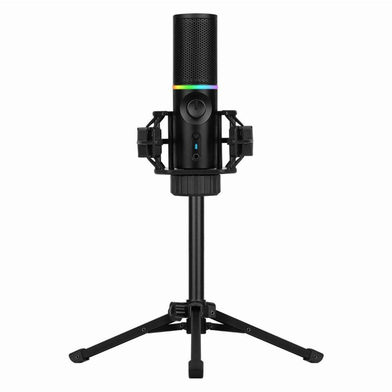 Мікрофон Streamplify MIC TRIPOD-48-RGB-TP Black (SPMC-MZ1C127.11)