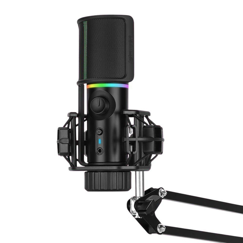 Мікрофон Streamplify MIC ARM-48-RGB-MA Black (SPMC-MZ1C227.11)