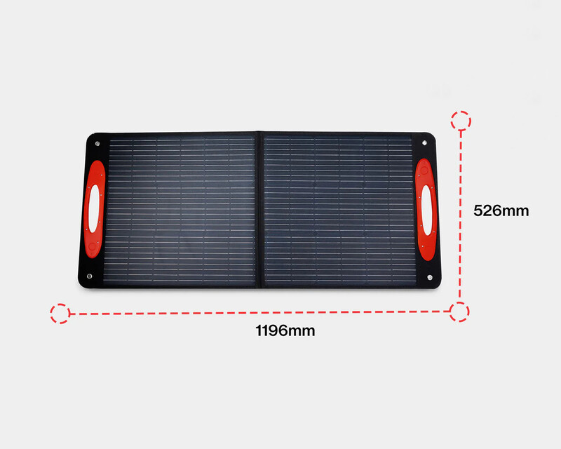 Портативна сонячна панель Bimson Power BP100WSP 100 Вт для зарядних станцій