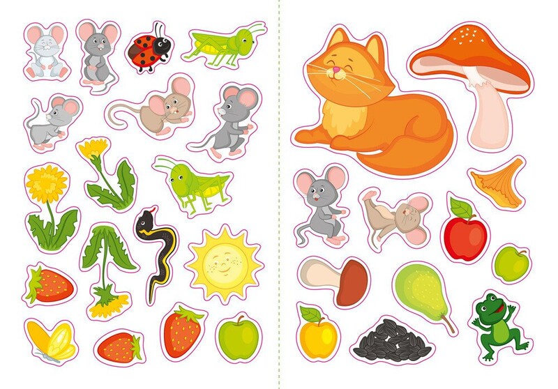 Мишенятко. Створюй історії з наліпками