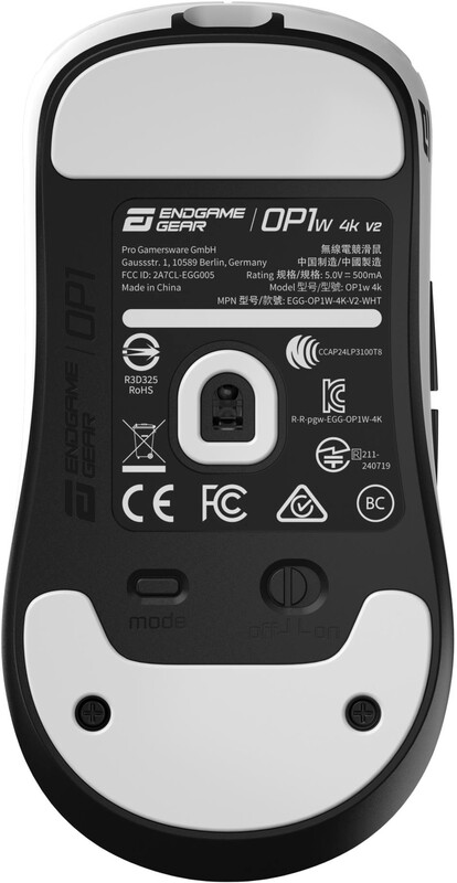Миша бездротова Endgame Gear OP1w 4k v2 White Wireless (PGW-EG-MOU-072)