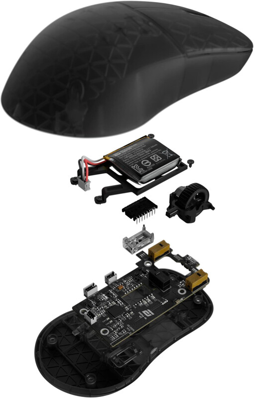 Мишь беспроводная Endgame Gear XM2w 4K v2 Black Transparent Wireless (PGW-EG-MOU-081)