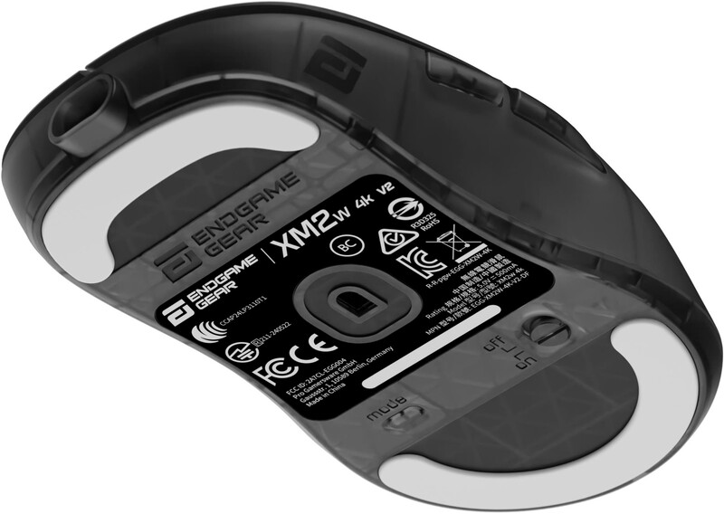 Мишь беспроводная Endgame Gear XM2w 4K v2 Black Transparent Wireless (PGW-EG-MOU-081)