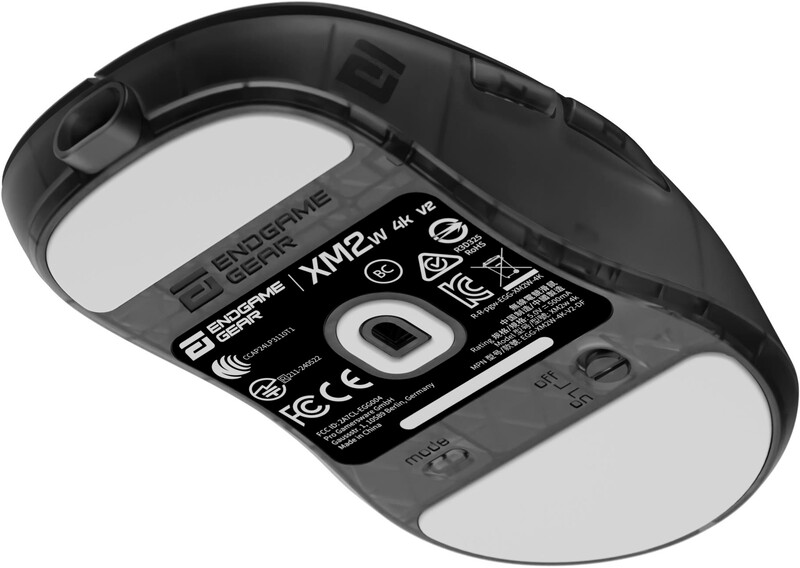 Мишь беспроводная Endgame Gear XM2w 4K v2 Black Transparent Wireless (PGW-EG-MOU-081)