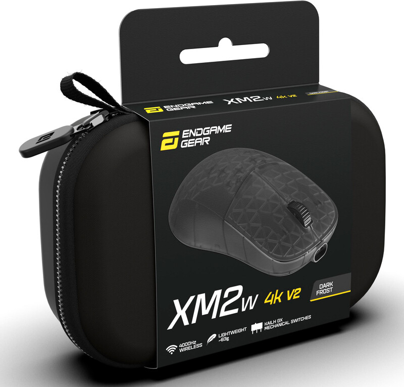 Мишь беспроводная Endgame Gear XM2w 4K v2 Black Transparent Wireless (PGW-EG-MOU-081)
