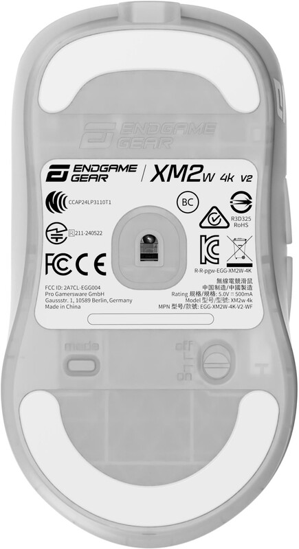Мишь беспроводная Endgame Gear XM2w 4K v2 White Frost Wireless (PGW-EG-MOU-082)