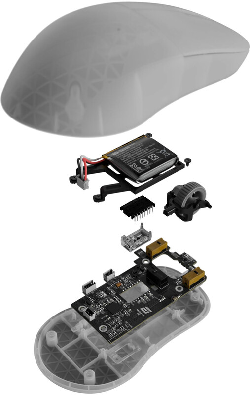 Мишь беспроводная Endgame Gear XM2w 4K v2 White Frost Wireless (PGW-EG-MOU-082)