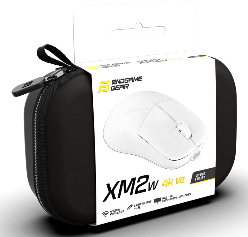 Мишь беспроводная Endgame Gear XM2w 4K v2 White Frost Wireless (PGW-EG-MOU-082)