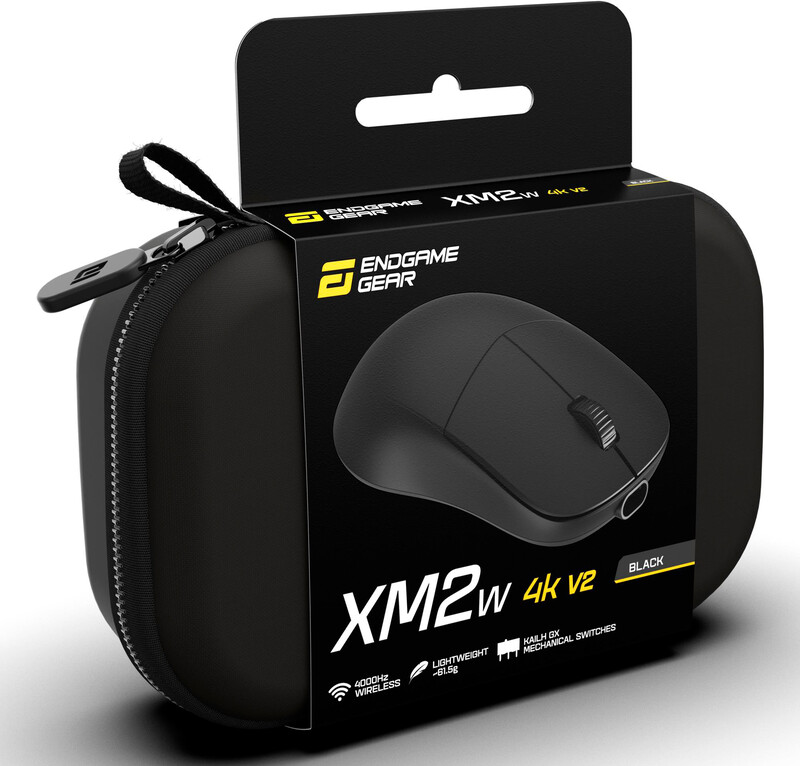 Мишь беспроводная Endgame Gear XM2w 4k v2 Black Wireless (PGW-EG-MOU-079)