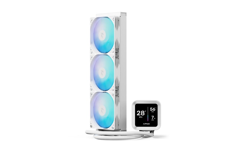 Система водяного охлаждения APNX LC1-D 360 WH (APLA-SV36117.21)