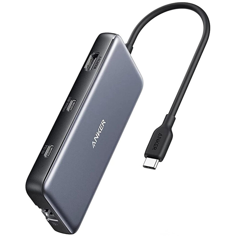 USB-хаб Anker USB-C 8-в-1 Black (A83830A2)