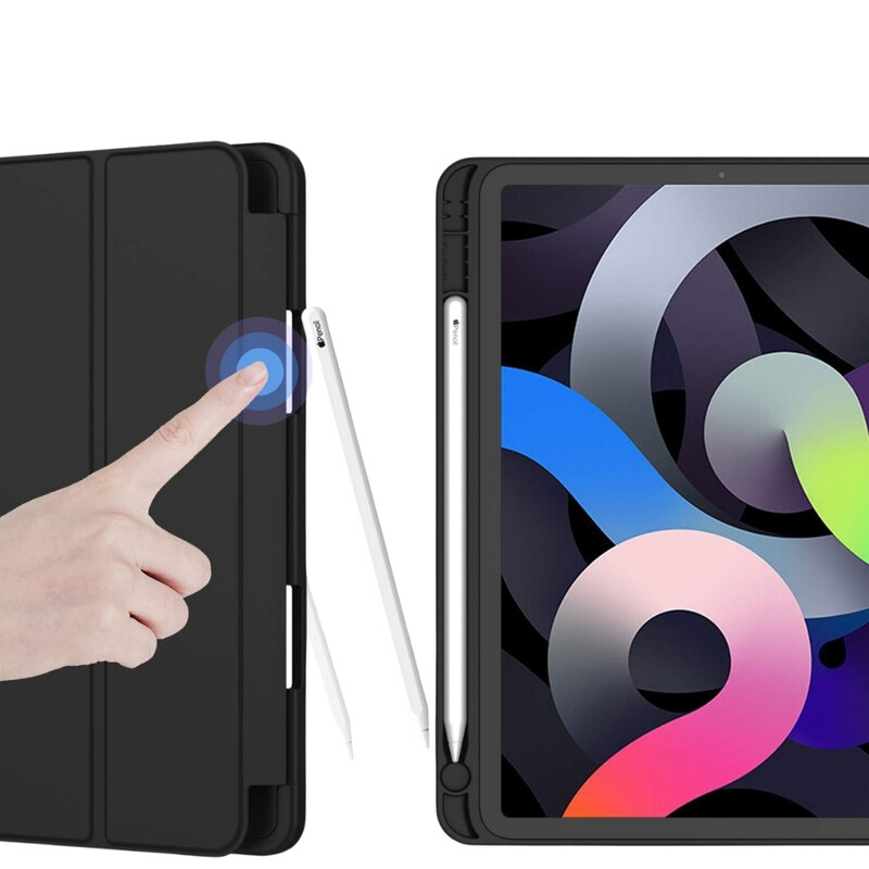 Чохол BeCover Tri Fold Soft TPU з кріпленням Apple Pencil для Apple iPad Air 11" M4 2026 Black (715229)