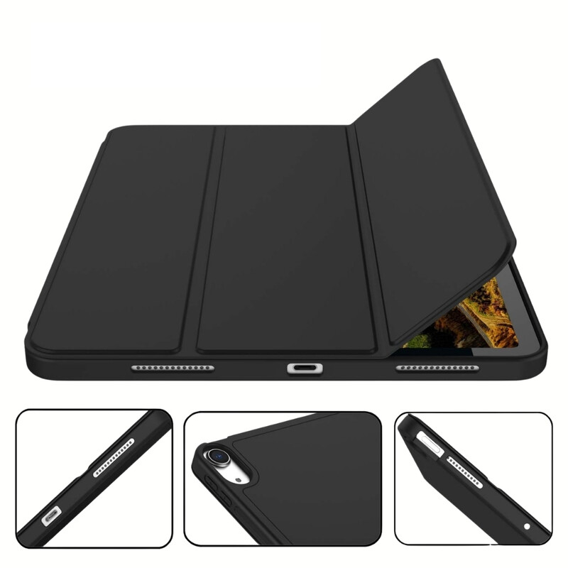 Чохол BeCover Tri Fold Soft TPU з кріпленням Apple Pencil для Apple iPad Air 11" M4 2026 Black (715229)