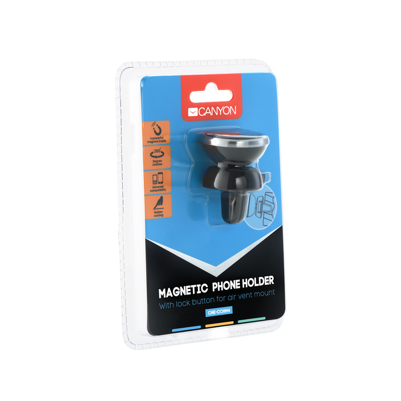 Держатель автомобильный Canyon CNE-CCHM4 Black