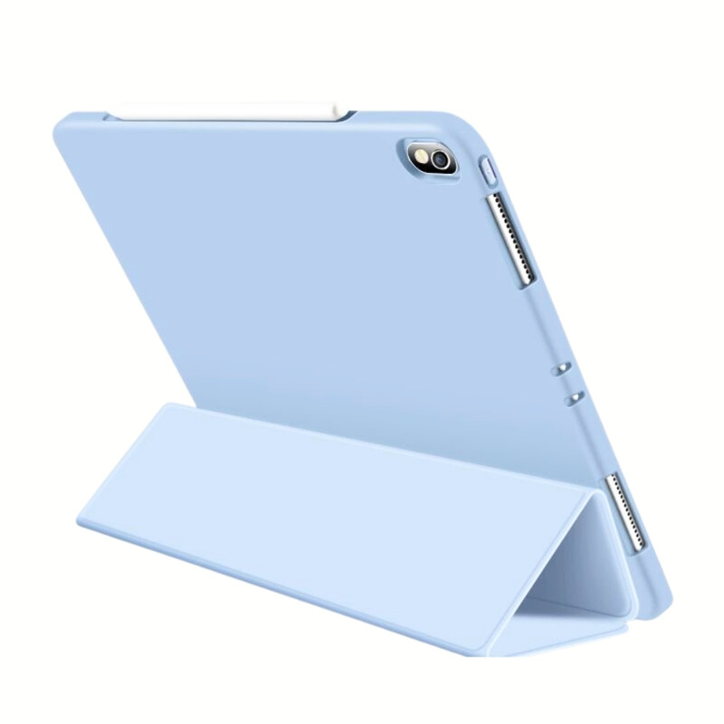 Чохол BeCover Tri Fold Soft TPU Silicone для Apple iPad Air 11" M4 2026 Light Blue (715239)