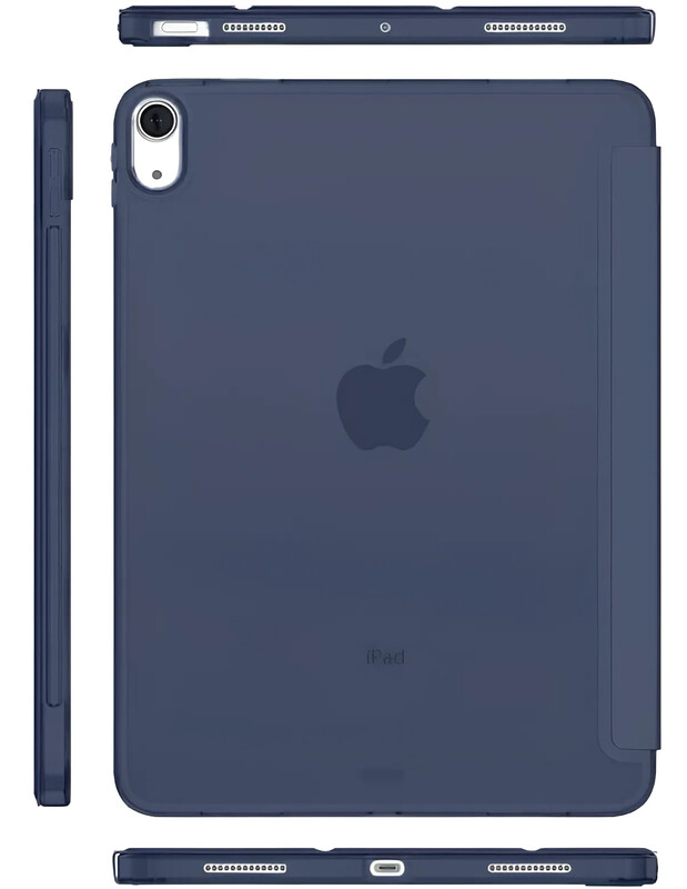 Чeхол-книжка BeCover Tri Fold Hard для Apple iPad Air 11" M4 2026 Deep Blue (715243)