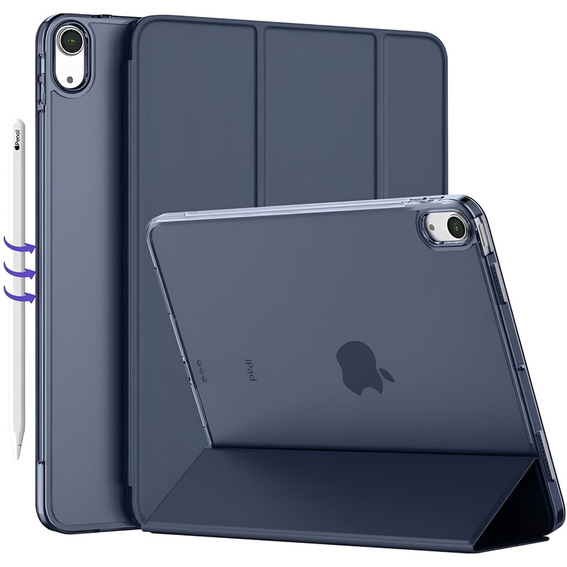 Чeхол-книжка BeCover Tri Fold Hard для Apple iPad Air 11" M4 2026 Deep Blue (715243)
