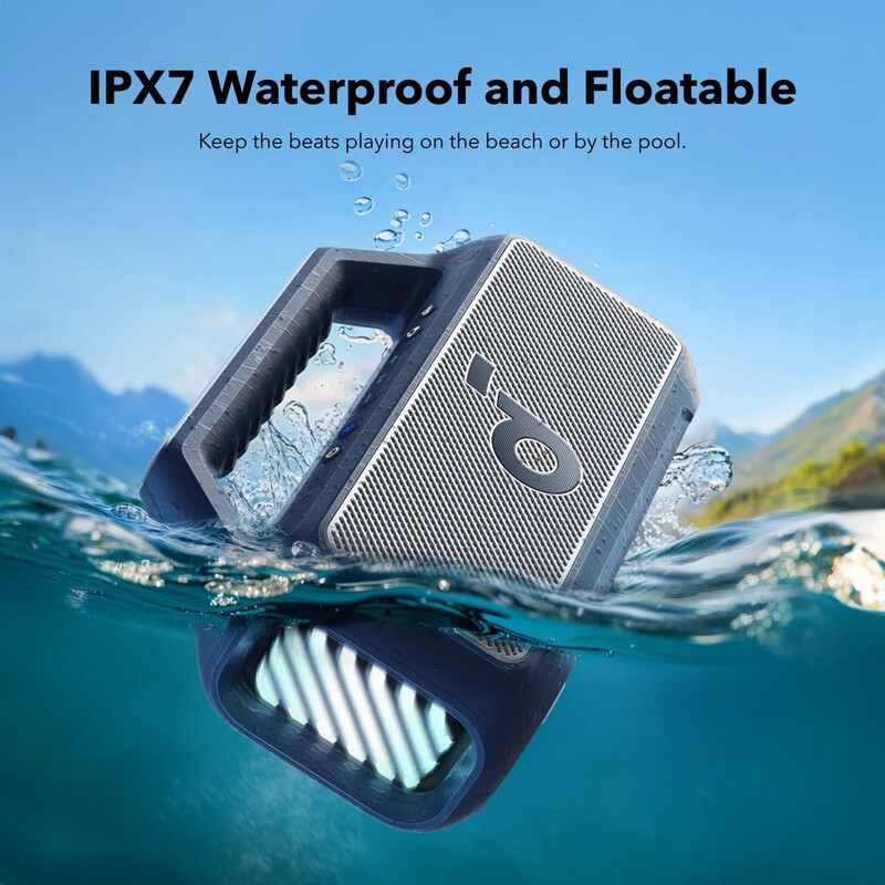 Акустична система Anker SoundCore Boom 2 Blue (A3138031)