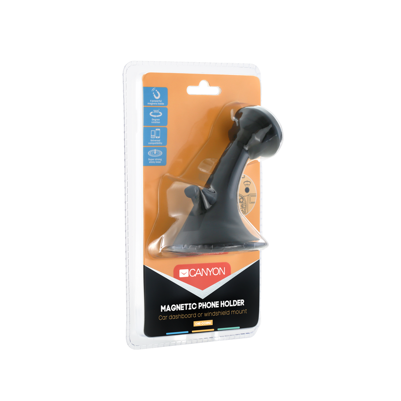 Держатель автомобильный Canyon CNE-CCHM6 Black