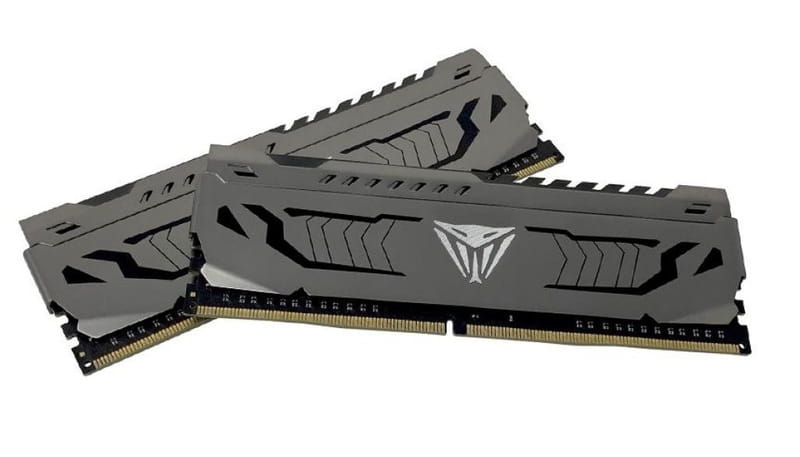 Модуль памяти DDR4 2x8GB/3600 Patriot Viper Steel Gray (PVS416G360C7K)