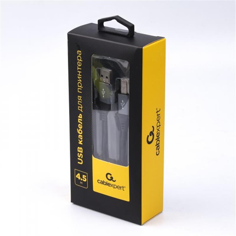 Кабель Cablexpert (CCBP-USB2-AMBM-15), USB - USB, 4.5м, премиум, Black