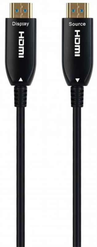 Кабель Cablexpert HDMI - HDMI V 2.1 (M/M), з позолоченими контактами, 15 м, чорний (CCBP-HDMI8K-AOC-15M-EU)