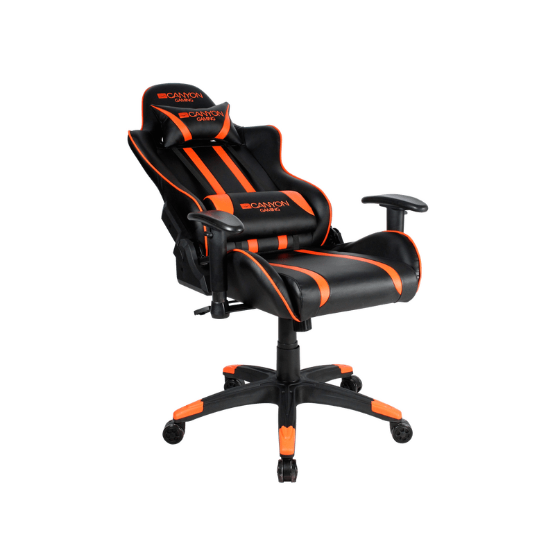 Крісло для геймерів Canyon Fobos Black/Orange (CND-SGCH3)