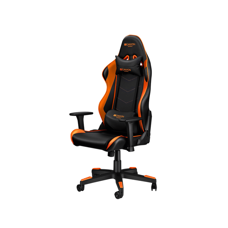 Крісло для геймерів Canyon Deimos Black/Orange (CND-SGCH4)