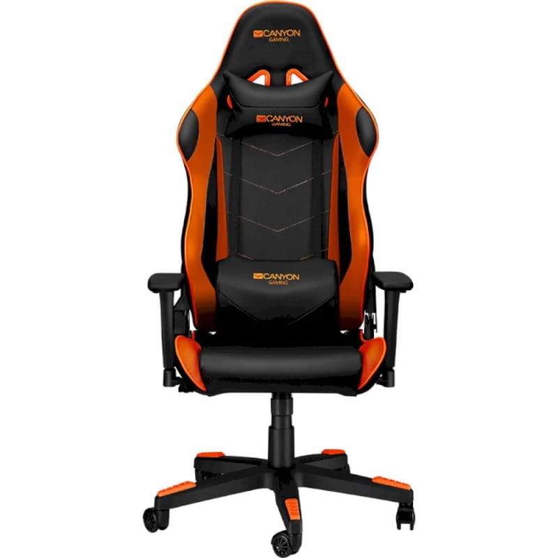 Крісло для геймерів Canyon Deimos Black/Orange (CND-SGCH4)