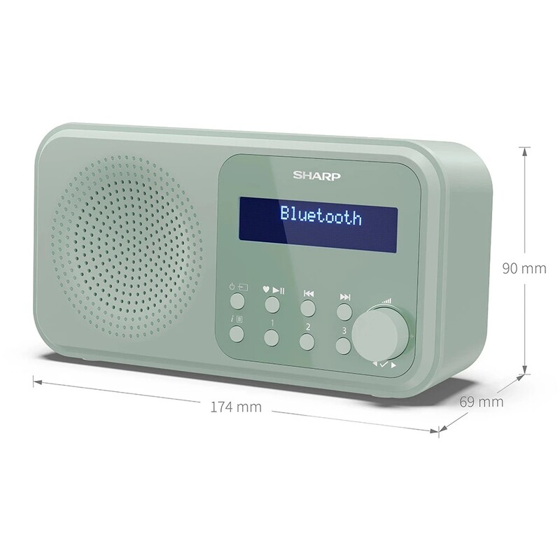 Радиоприемник Sharp DR-P420 Green (DR-P420(GN))