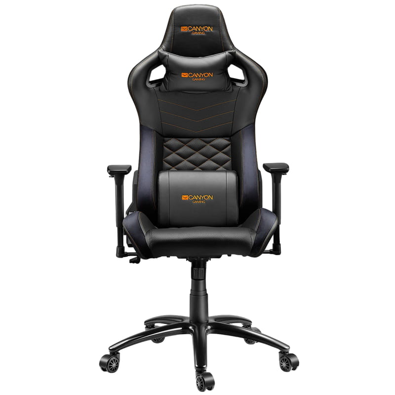 Крісло для геймерів Canyon Nightfall Black/Orange (CND-SGCH7)