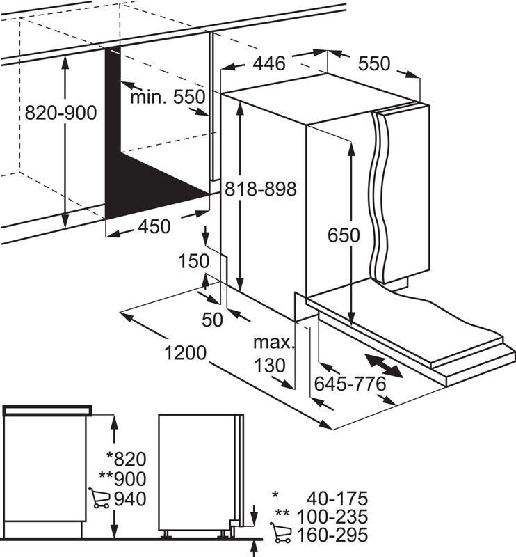 Вбудована посудомийна машина Electrolux EEA23200L