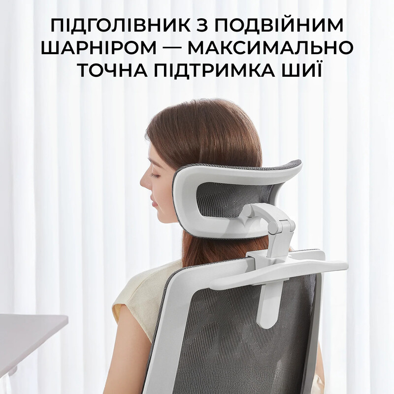 Кресло офисное Sihoo M59AS Mesh Gray (M59AS-M301)