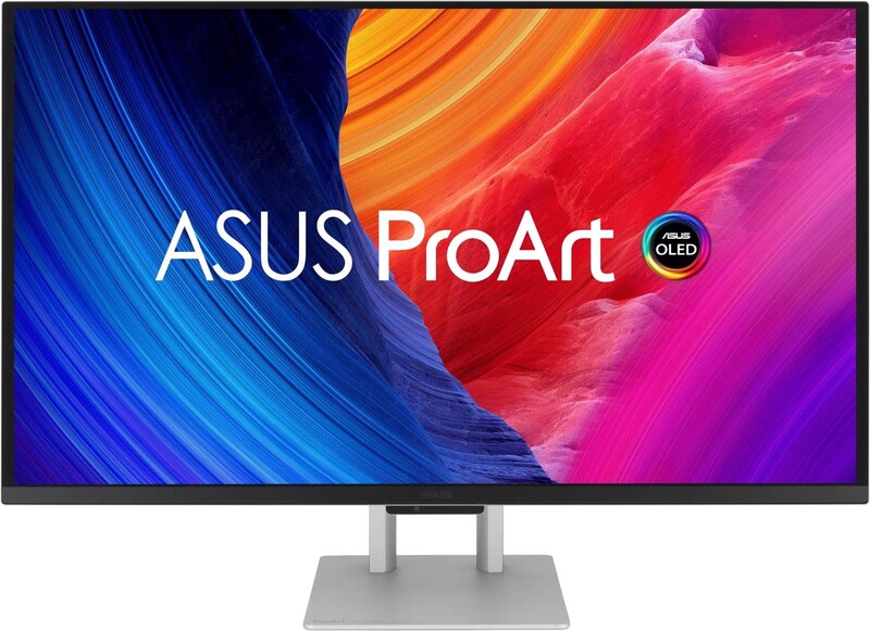 Монітор Asus 26.5" ProArt PA27UCDMR (90LM04NE-B01K71) OLED Silver/Black 240Hz