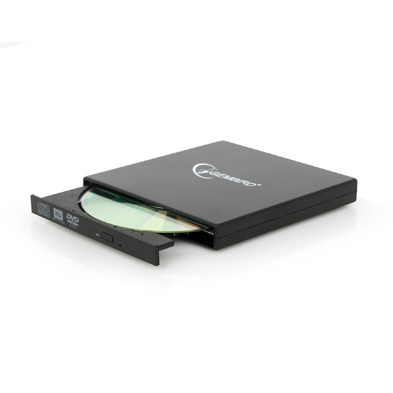 Внешний Gembird DVD-USB-02 DVD-привод, USB 2.0