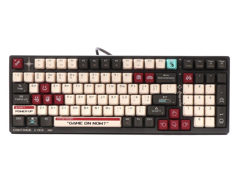 Клавіатура Bloody S98 Pixels Red