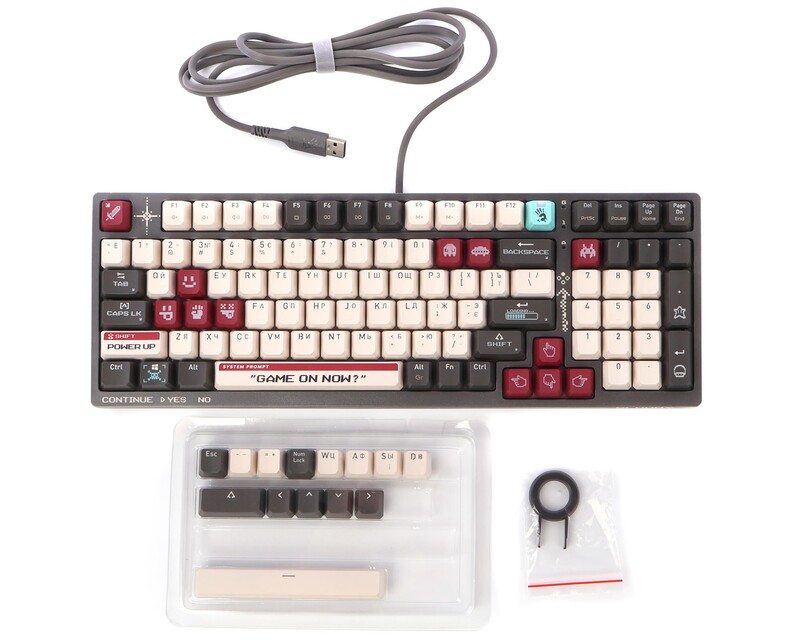 Клавіатура Bloody S98 Pixels Red